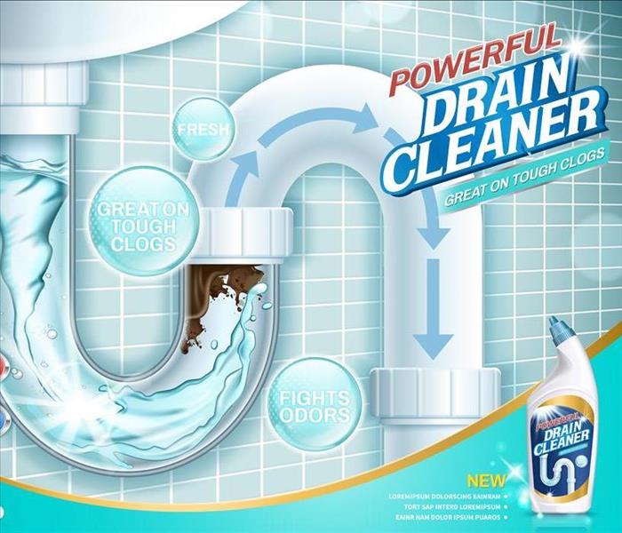 commercial for a drain cleaner
